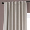 thumbnail image 5 of Signature Safari Tan Faux Linen Blackout Curtain (1 Panel), Safari Tan, 50W X 108L, 5 of 6