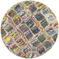 thumbnail image 5 of SAFAVIEH Nantucket Collection NAN438A Handmade Multi Rug, 5 of 10