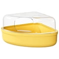thumbnail image 5 of TOOYFUL Hamster Sand Bath Box,Gerbil Sand , Hamster Bed, Cage Accessory Small Animal Toilet for Chinchilla Mice Small Animals Large Yellow, 5 of 10