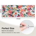 thumbnail image 5 of Pioneer Flower Floral Print Pattern Kitchen Rug Mat,Kitchen Runner Rugs Non Skid Washable,Decorative Kitchen Floor Mats for Kitchen,Sink,Laundry,17"X47", 5 of 5