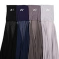 thumbnail image 5 of Women Soft Color Hijabs High Quality Long Chiffon Shawl Undersc Scarf Head M8R2, 5 of 8