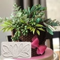 thumbnail image 1 of Non-Stick Super Soft Silicone Fondant Mold, Leaf Shaped Dessert Mold, Wedding Cake Ornament, Kitchen Gadget, 1 of 8