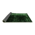 thumbnail image 2 of Ahgly Company Indoor Rectangle Abstract Emerald Green Modern Area Rugs, 6' x 9', 2 of 4