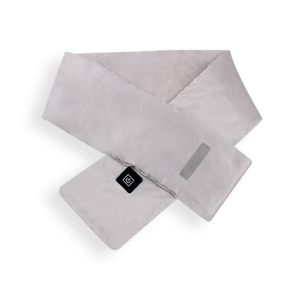 Naiovety Bufanda térmica Esquí al aire libre Ajustable 45-65 ℃ Bufandas térmicas Terciopelo portátil 5W Mantenimiento del calor Lavable en agua Suministros térmicos Silber-Grau Naiovety HA011636-03