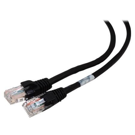 UPC: 0757120200383 | C2G 20038 50ft Cat5E 350 MHz Snagless Patch Cable – Black