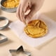 thumbnail image 5 of Fiudx Cortados de Pastel, Juego de Moldes de Acero Inoxidable, Herramientas con Acabado Antiadherente, Fácil Desmoldado, Forma Perfecta En Todo Momento, Ideal para Hornear Fondant, Ideal para Chefs C, 5 of 7