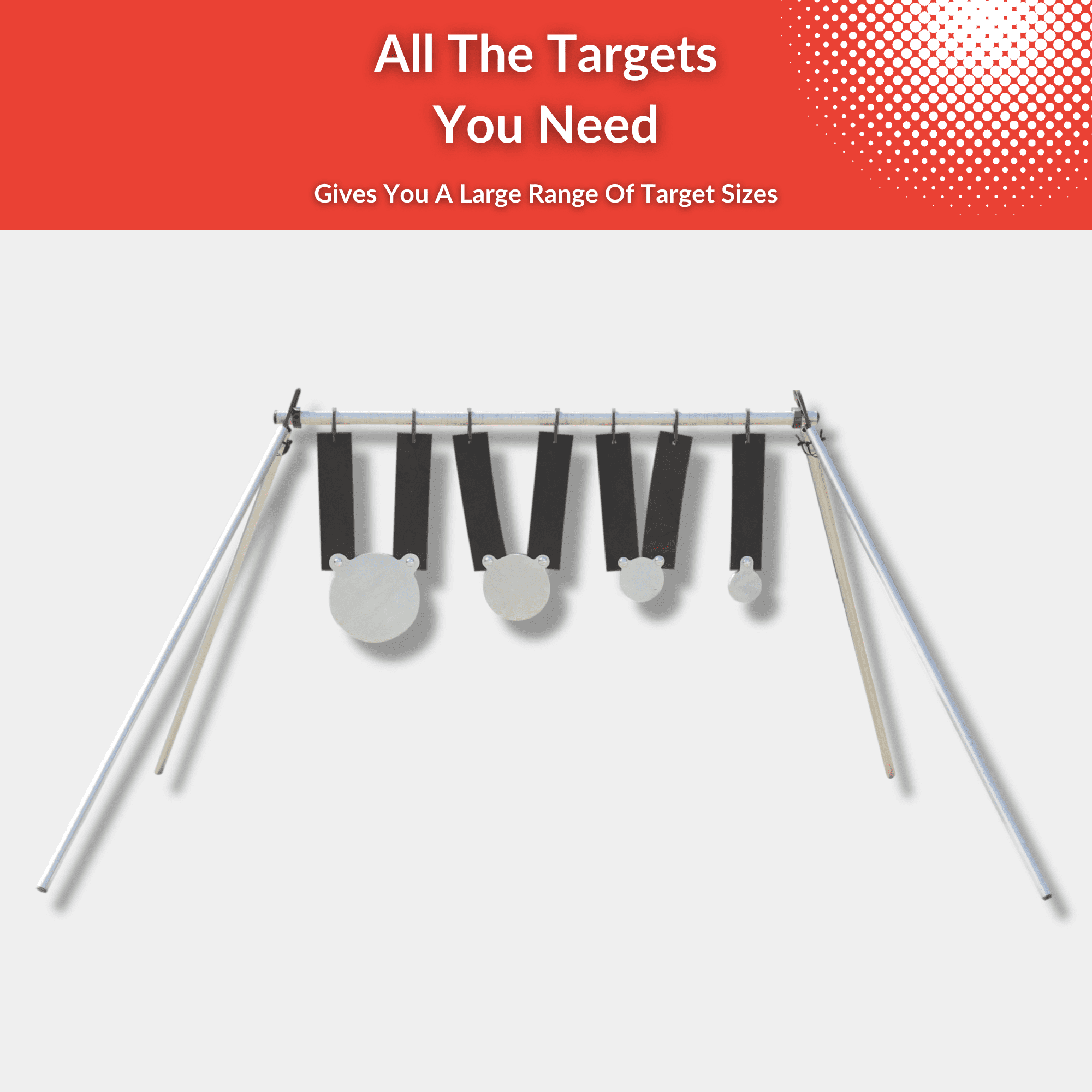 1/2" AR500 Steel Targets for Shooting 3, 4, 6, 8 Inch from ShootingTargets7