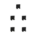 thumbnail image 1 of Matsuzay Soporte para afeitadora, colgador de pared adhesivo para ducha, estante para cepillos, soporte para toallas, gancho organizador, Negro 5Conjunto, 1 of 6