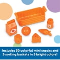 thumbnail image 2 of Mininevera Toy Learning Resources para clasificar aperitivos, 51 unidades, 2 of 6
