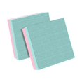 thumbnail image 1 of Paquete de 2 almohadillas para levantamiento de pesas, alfombrilla silenciosa, multifuncional, protección para el suelo, peso Verde Rosa 50x50x4cm, 1 of 5