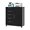 Black, variant on Letaya 5 Drawer Storage Cabinet, Mobile Printer Stand for Home Office,Dresser Chest with Shelves and Door(Black)