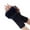 Navy, variant on ManxiVoo Women's Fingerless Gloves Knit Arm Warmers Soft Thermal Sleeve Covers Chic Pattern Comfort Stretch Fit Beige
