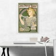 thumbnail image 2 of ARTCANVAS Lance Parfum Rodo 1896 Canvas Art Print by Alphonse Mucha - Size: 26" x 18" (0.75" Deep), 2 of 5