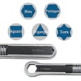 thumbnail image 4 of 2 Pcs Total Wrench 7 Inch And 9.5 Inch Wrench Set -funct Auto Rep Tools, 4 of 4