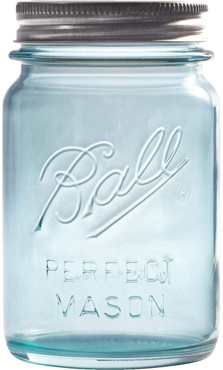Rubbermaid Home 1440069054 Ball 4PK PT Aqua Mason Jar