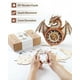 thumbnail image 3 of Reloj de madera 3D con forma de rompecabezas Rnfinewow Dragon, kit de bricolaje, 3 of 7