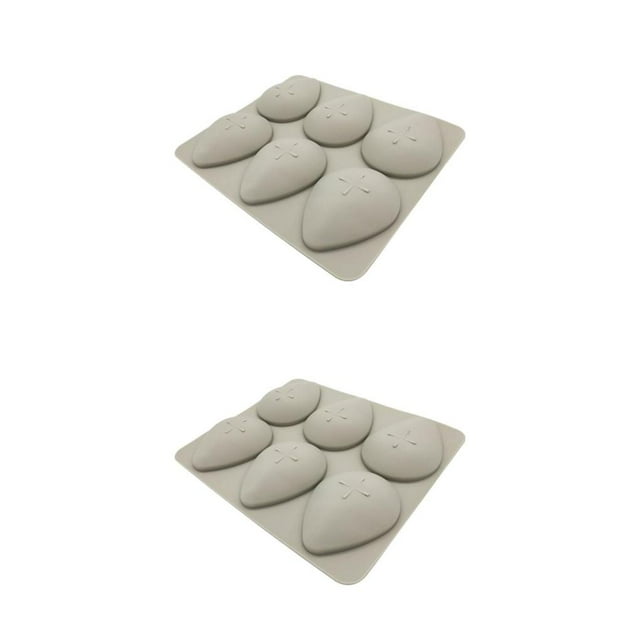 Transemion Moules en Résine pour les Débutants avec des Moules en Cire de Silicone Flexibles et Réutilisables de Construction Durable comme Indiqué 2Set