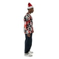 thumbnail image 2 of Jollidays Men's Ugly Christmas Allover Print Blazer Jacket, Sizes S-XL, 2 of 5