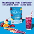 thumbnail image 3 of Ultima Replenisher Daily Electrolyte Drink Mix – Original Variety, 20 Stickpacks – Hydration Packets with 6 Electrolytes & Minerals – Keto Friendly, Vegan, Non- GMO & Sugar-Free Electrolyte Powder, 3 of 7