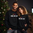 thumbnail image 2 of EcoLoom Here We Go Steelers Dark Midweight Crewneck Sweatshirt Black-S, 2 of 4