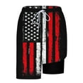 thumbnail image 6 of cllios 4th of July Mens Swim Trunks with Compression Lined Short Patriotic Bathing Suits for Men 5 Inch Inseam Liner Men's Swimming Trunk Independence Day Holiday Beach Shorts, 6 of 6