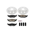 thumbnail image 3 of PowerStop Rear Z23 Evolution Sport Carbon-Fiber Ceramic Brake Pad and Drilled & Slotted Rotor Kit Fits: CHRYSLER DODGE Select Models K6263, 3 of 10