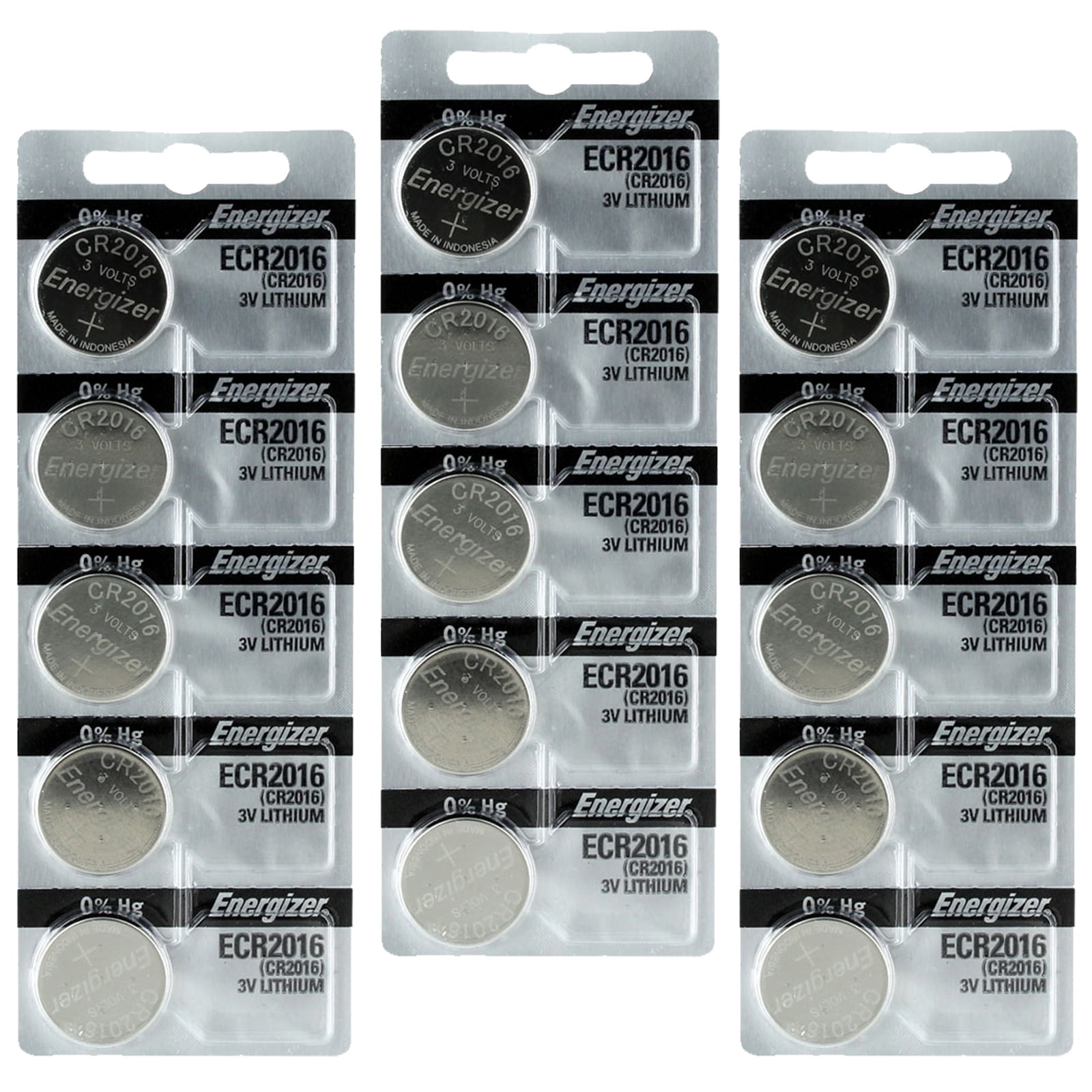 5x Energizer Lithium Coin Batteries CR2016 3v For use in vehicle remotes Electrical Products 
