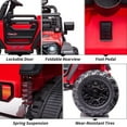 thumbnail image 6 of EastVita Kids 24V Ride on Car with Electric Remote Control Dual Drive Power Ride on Toys 2 Seats SUV Truck Wheels Vehicle with Control Bluetooth USB Mp3 Headlight, 6 of 9