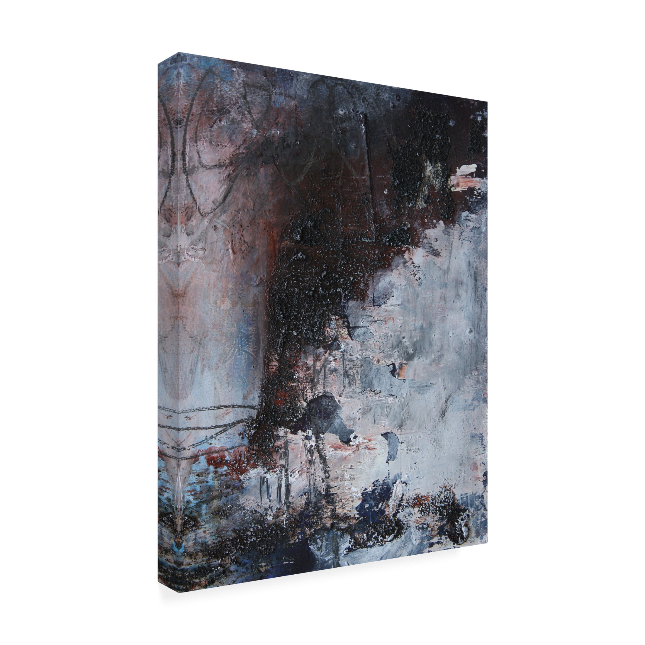 Canvas Wall Art - Deb Chaney 'Dw V' Wall Art for Living Room, Bedroom, or Office Décor by Trademark Fine Art - 18 x 24 Inches