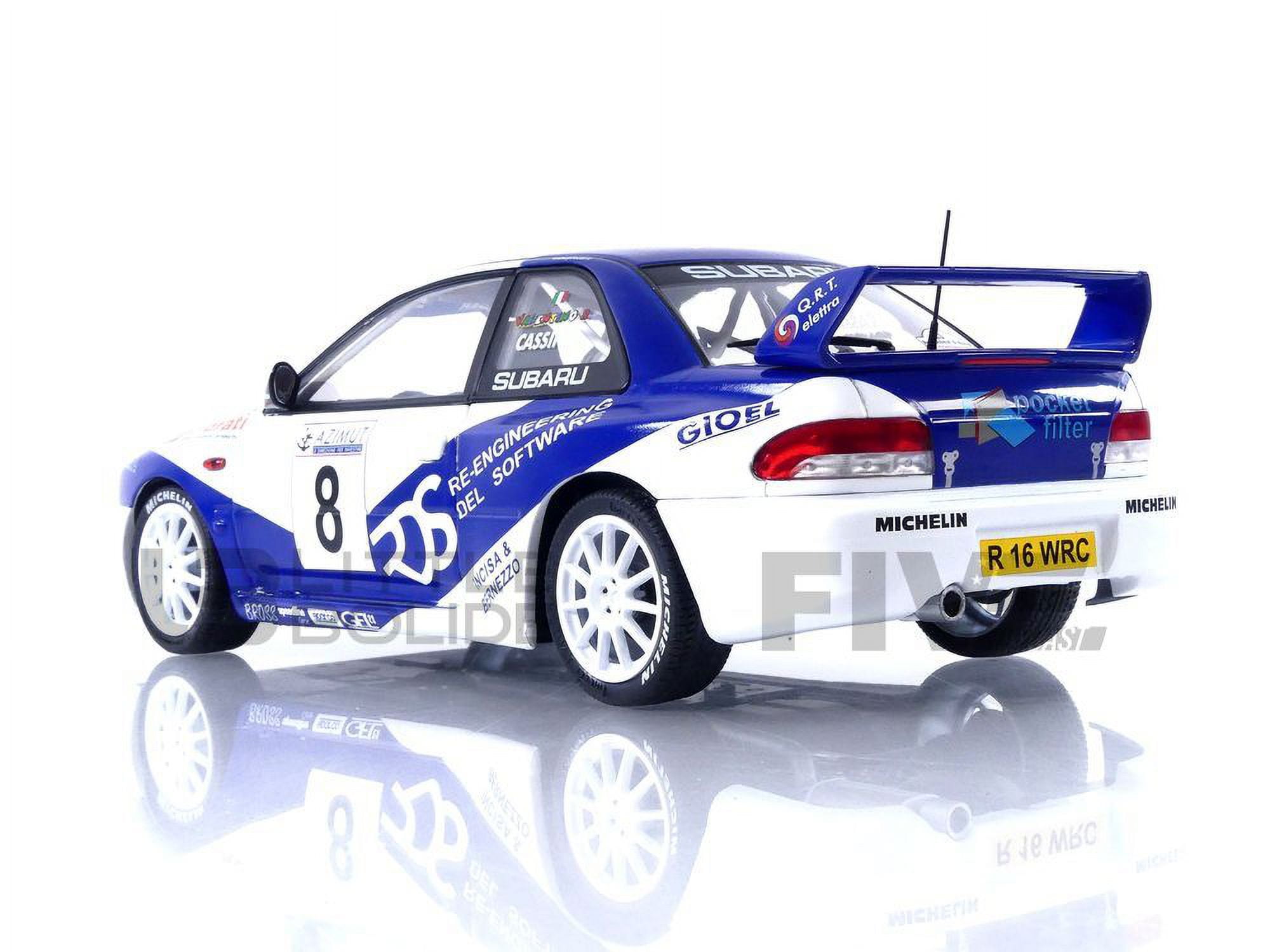 1/18 スバル インプレッサ S5 WRCラリー アジムット2000 ソリド製