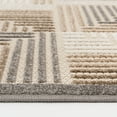 thumbnail image 3 of Loomaknoti Fortune Josay 6' x 9' Gray Geometric Indoor/Outdoor Area Rug, 3 of 6