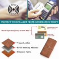 thumbnail image 7 of FALAN MULE Wallets for Women Trifold Wristlet Wallets Large Capacity RFID Blocking Ladies Purse Credit Card Holder, 7 of 7