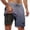 Grey, variant on Boys Swim Shorts Tropical Gradient Print Board Inner Liner Vacation Top for Men,Red,S