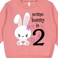 thumbnail image 3 of Inktastic Somebunny is Two-second Birthday Bunny Toddler Sweatshirt, 3 of 4
