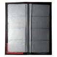 thumbnail image 5 of Genuine Leather Business Card Holder Organizer Holds 96 Cards Burgundy Office !!, 5 of 5