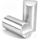 thumbnail image 1 of 2Pcs Stainless Steel Salt And Pepper Shakers With Tap Holes Kitchen Storage Bottles Seasoning Box, 1 of 5
