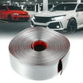thumbnail image 3 of 5.5 x 0.05m Silver Tone Car Interior Exterior Trim Strip Car Door Edge Scratch Guard Decorative Line, 3 of 6