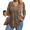 Multicolor AN136, variant on Zeagoo Womens Plus Size Long Sleeve Shirts Fall Tunic Top V-neck T-Shirt Button Up Dressy Casual Blouse