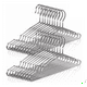 thumbnail image 1 of 20 Perchas Resistente De Acero Inoxidable Sólida 42 Cm plata, 1 of 5