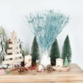thumbnail image 4 of LKWLPD Flores artificiales para decoración navideña de interior, 43 cm, 12 racimos de bayas, corona dorada para árbol de Navidad, decoración del hogar, flores para decoración, dorado-A, 4 of 8