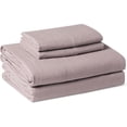 thumbnail image 1 of Brushed Microfiber Sheet Set, Extra Soft with Natural Texture, 4-Piece, King, Purple, 1 of 10