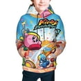 thumbnail image 2 of Youth Kirby Hoodies 3d Print Pullover Hooded Sweatshirt With Pocket For Boys Girls, 2 of 7