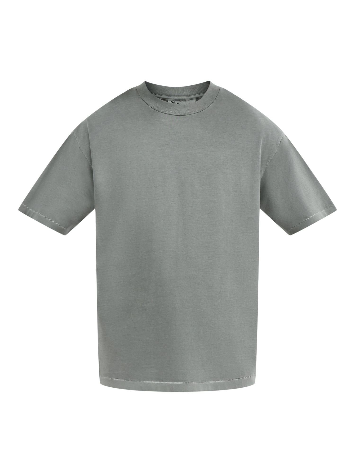 No Boundaries All Gender Cotton Oversize Tee with Short Sleeves, Men's and Big Men's