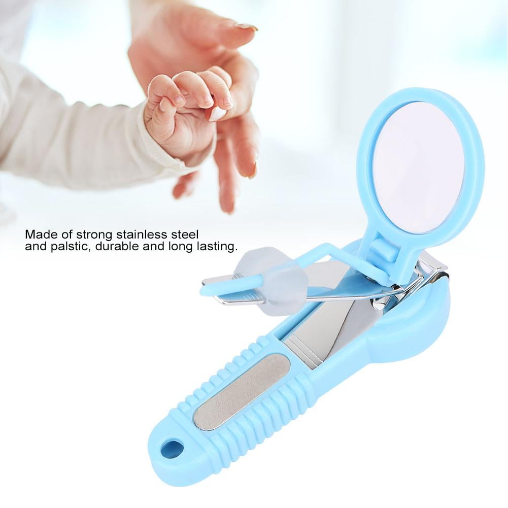 nail clipper with magnifying glass