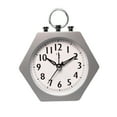 thumbnail image 3 of Button Light Alarm Clock For Children's Bedroom Bedside Style 10cm Small Silent Alarm Clock, 3 of 6