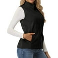 thumbnail image 3 of Women'S Fleece Vest Soft Sleeveless Classic Fit with Zip Up Pockets, 3 of 9
