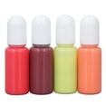 thumbnail image 1 of Epoxy Resin Pigment 4 Colors High Concentration Colored UV Epoxy Resin Dye for Resin Jewelry Making Casting Figurines Set 2 Yellow, Orange, Red, Maroon, 1 of 8