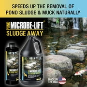 Microbe-Lift Sludge Away Pond Water Conditioner, 1 Gallon