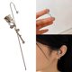 thumbnail image 2 of Alloy Rose Studs Multifuntional Ear Pin Cuff Earrings Fashion Women Jewelry Suitable for Parties and Formal Occasions, 2 of 4
