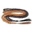 thumbnail image 4 of TIERPOP Wood Tasbih Prayer Beads 99 Muslims Prayer Bead Islamic Handheld Prayer Beads Muslims Rosary Beads Bracelet with Tassels, 4 of 9